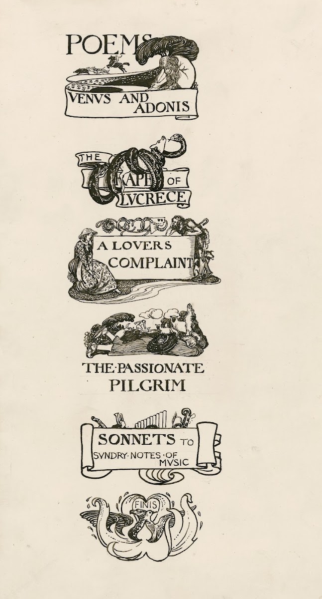 Poems Headings 1900