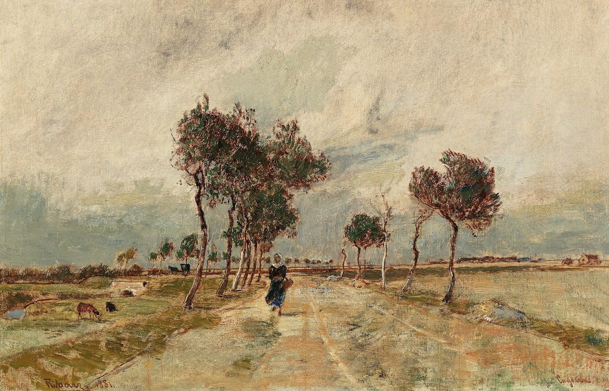 An Avenue in Cayeaux 1881
