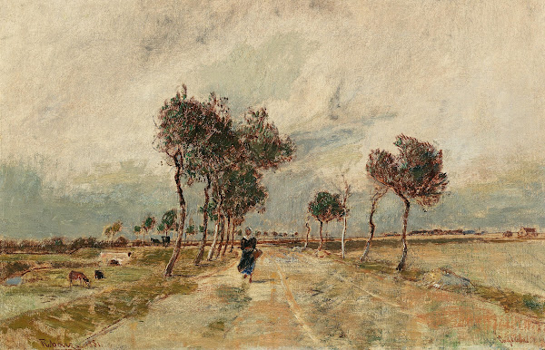 An Avenue in Cayeaux 1881