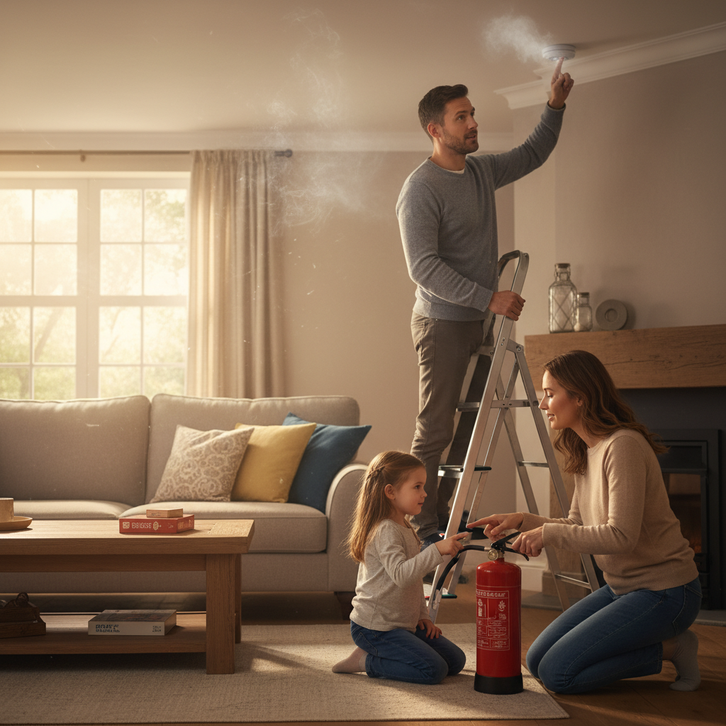 집에서 실천하는 불조심 루틴(주 5분 버전)