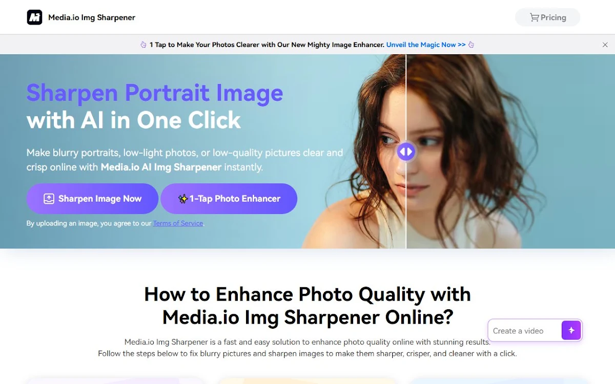 Captura de Image Sharpen