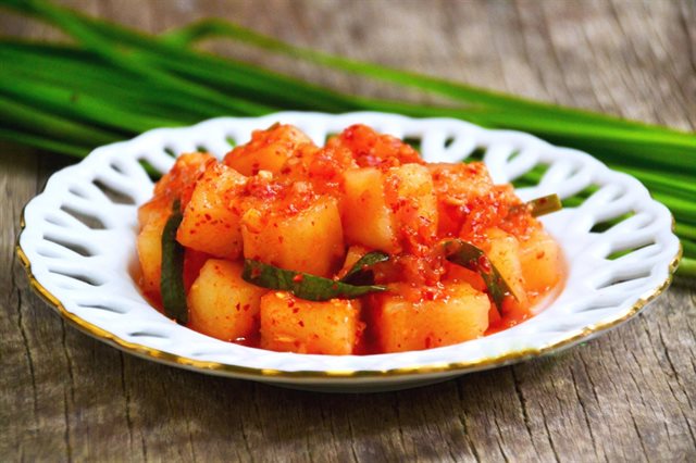Kim Chi Củ Cải Hàn Quốc