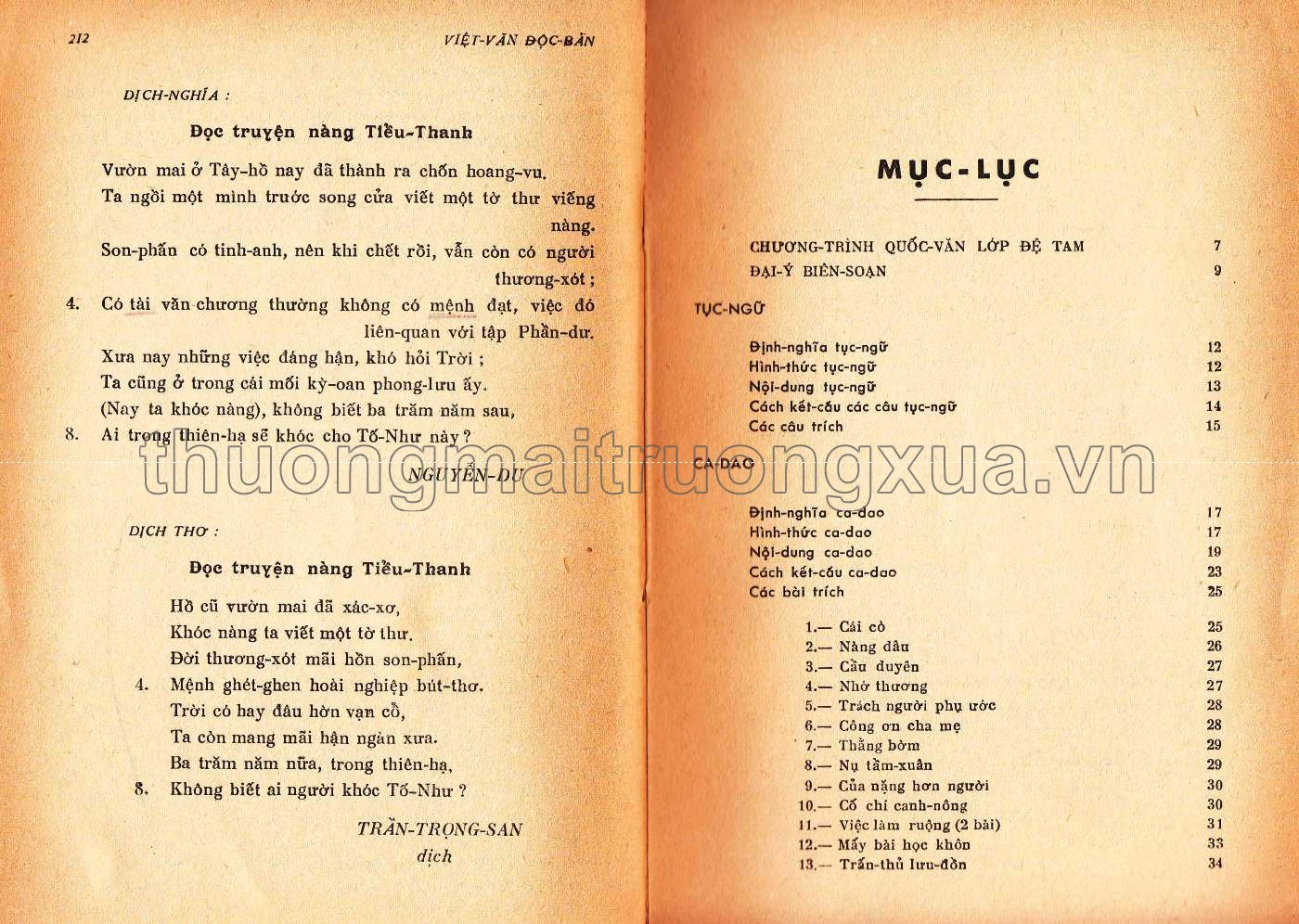 Việt văn độc bản lớp đệ tam (1962) - Trang 105