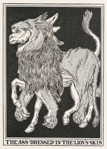 The Ass Dressed in the Lions Skin 1900