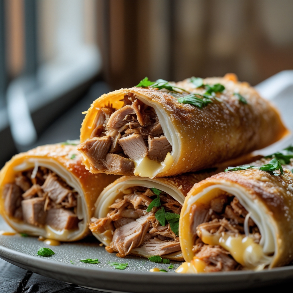 Juicy Pulled Pork Egg Rolls Recipe: Easy, Crispy, and Flavor-Packed