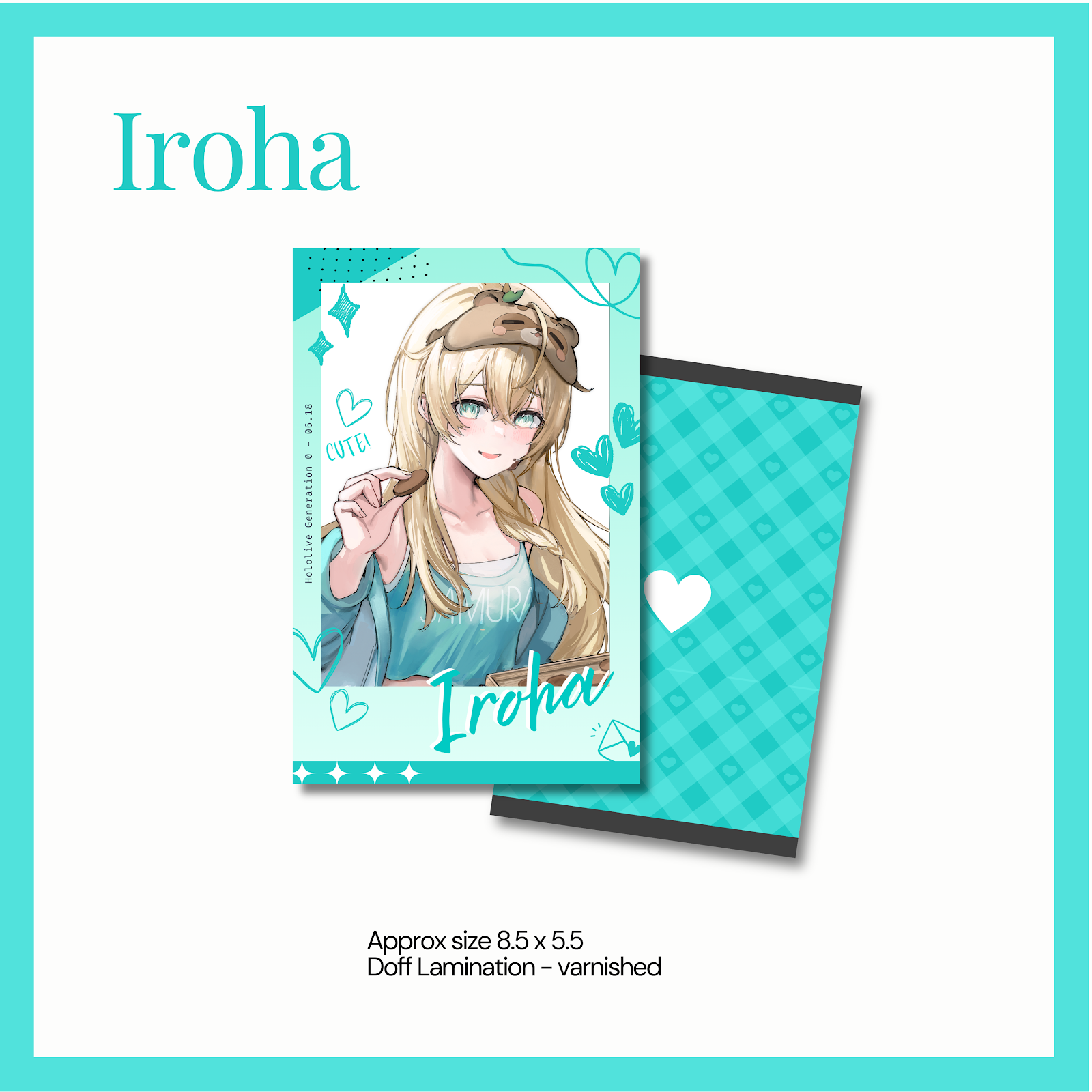 Kazama Iroha Cheki by Saikako