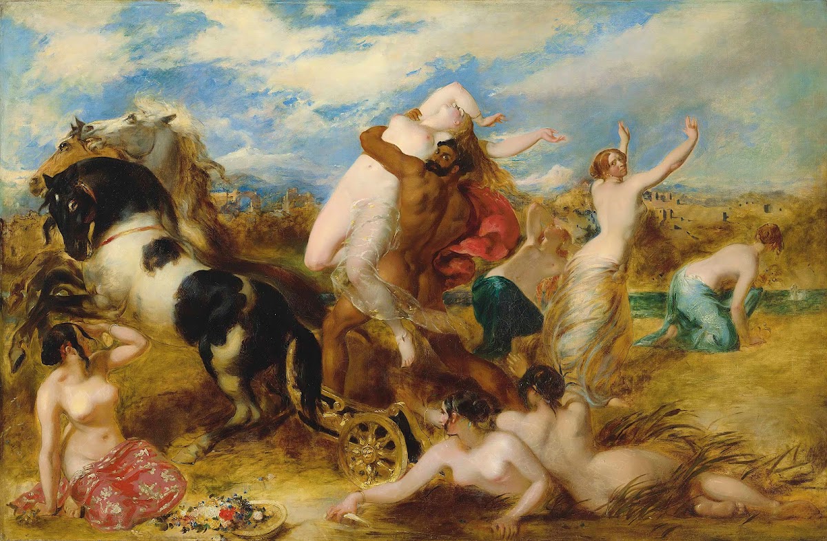 Pluto Carrying Off Proserpine