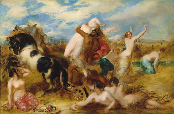 Pluto Carrying Off Proserpine