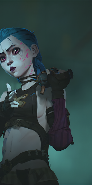 Arcane, Jinx, Animated Character, League Of Legends 5K Wallpaper Background