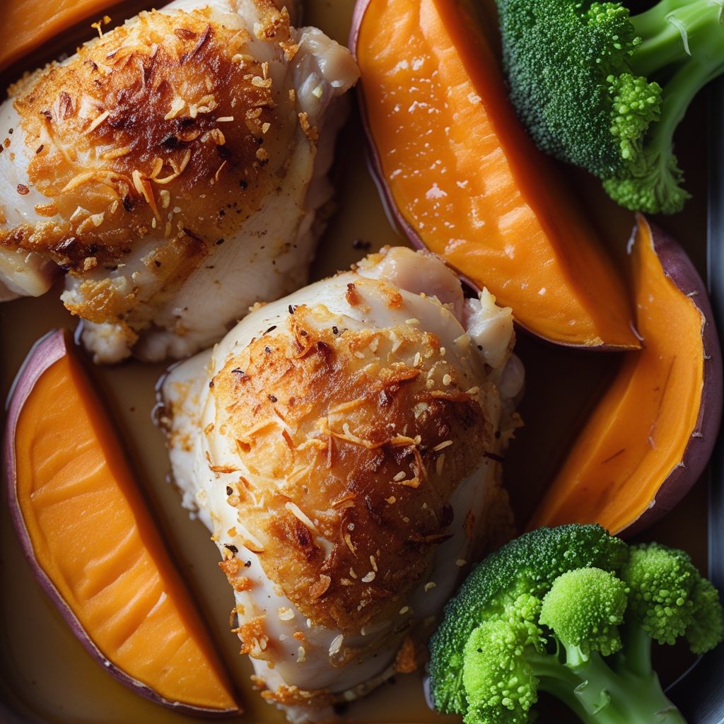 Final Coconut Crust Chicken Power Duo