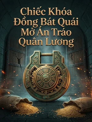 Bìa truyện Chiếc Khóa Đồng Bát Quái Mở Án Tráo Quân Lương