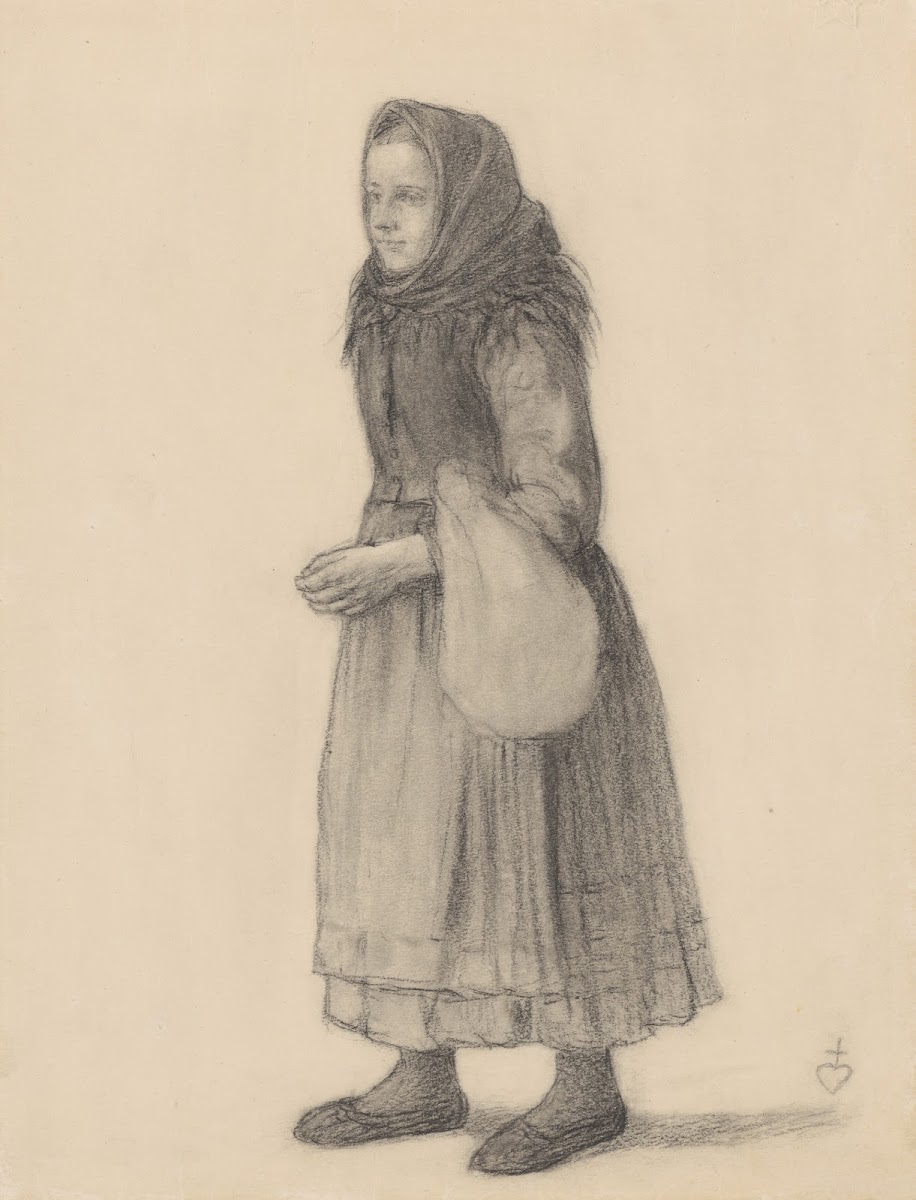 Dievča s batôžkom 1905