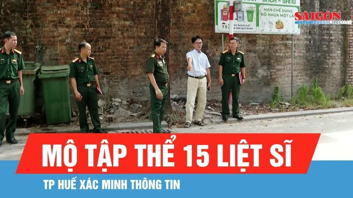 TP Huế xác minh thông tin mộ tập thể 15 liệt sĩ - Báo Sài Gòn Giải Phóng