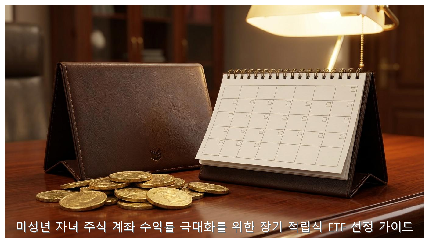 미성년 자녀 주식 계좌 1억 만드는 ETF 전략 핵심 안내 및 분석 인포그래픽 (5)