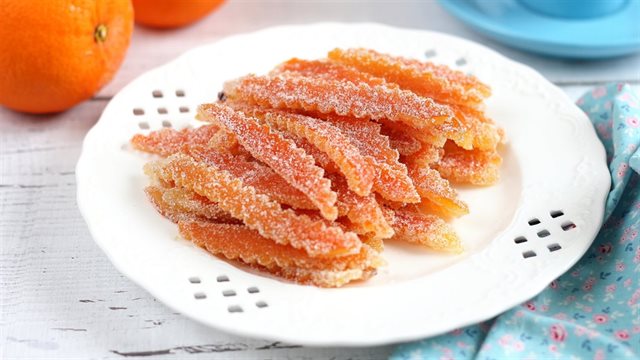 Mứt Vỏ Cam Dẻo Ngon