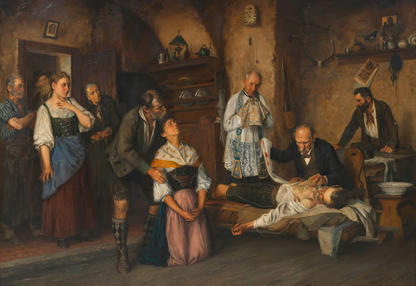Ein Opfer seines Berufes Jäger der von einem Wildschützen angeschossen wurde 190