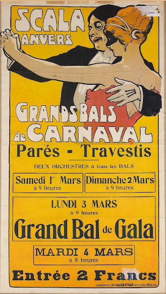 Scala Anvers Grands Bals De Carnaval 1902