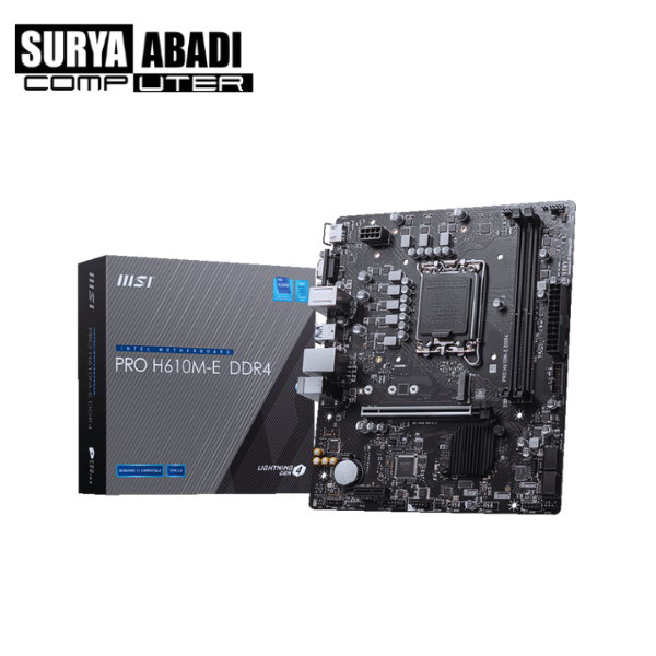 Motherboard MSI H610M-E PRO DDR4