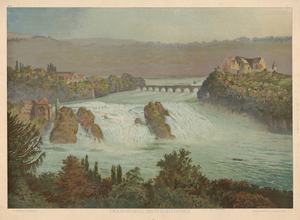 Der Rheinfall bei Schaffhausen