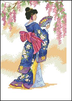 DIM DM06953 Elegant Geisha