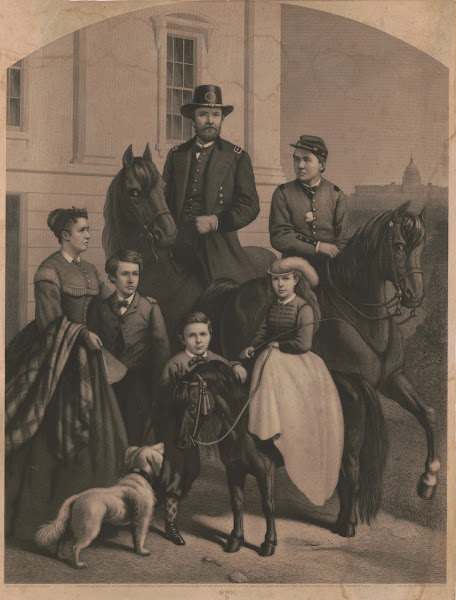 General Grant  his family 1868