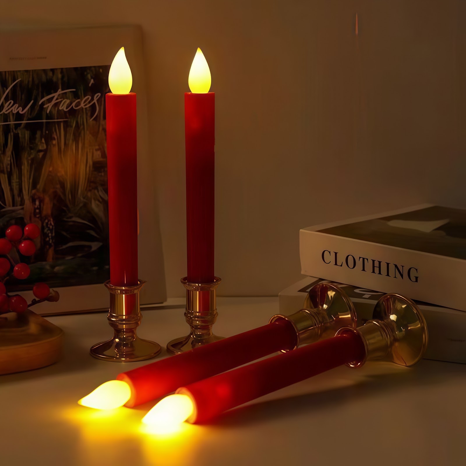 Electronic LED Candles Set
