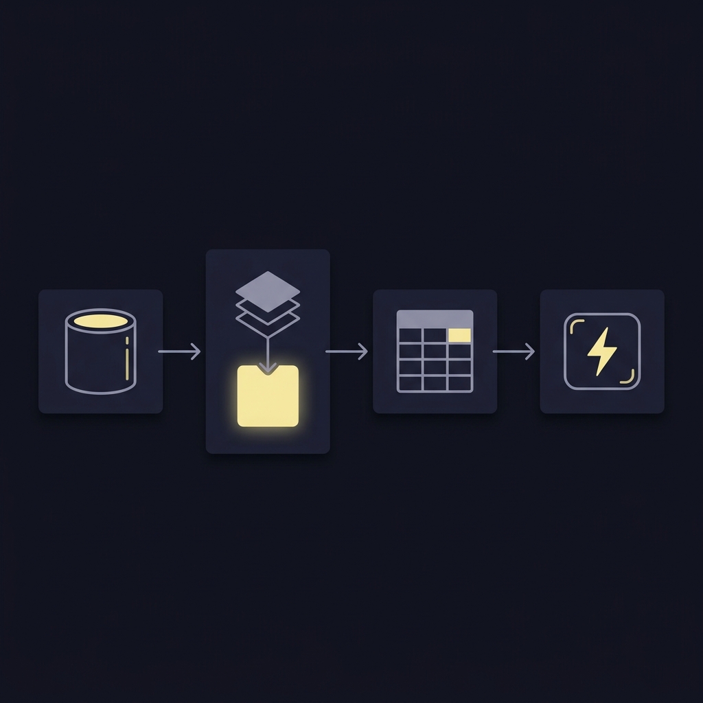 Minimal 2D vector workflow diagram for sharpest sportsbooks showing model input ensemble output price screen and execution step with simple icons on a dark Funded Plays color palette