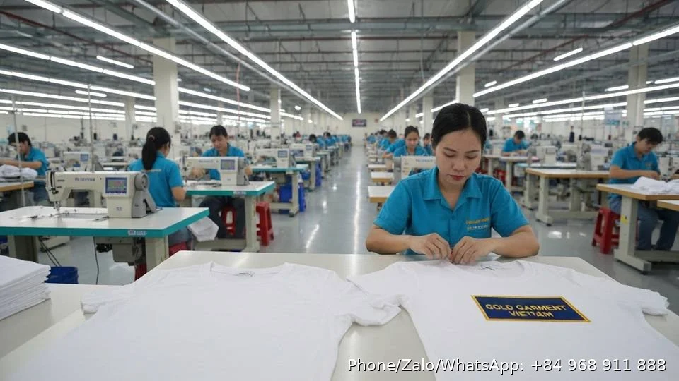 blank t-shirt supplier - Gold Garment Vietnam