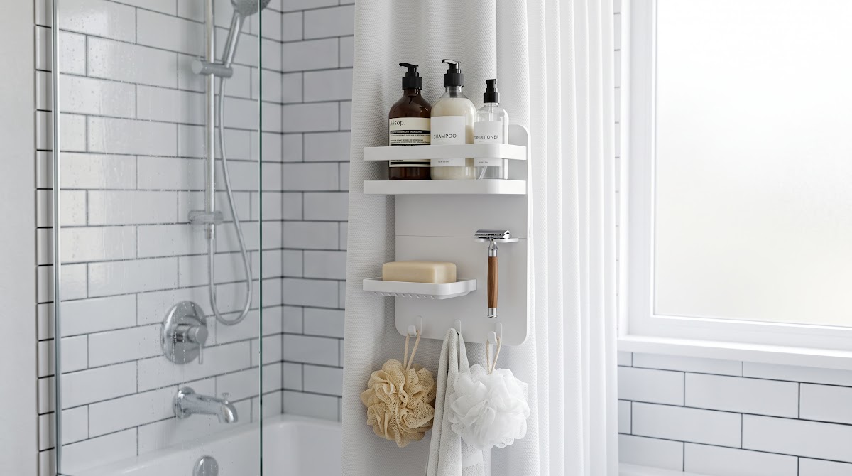 Best Shower Curtain Organizers for Tiny Bathrooms (2026) - BEST PREMIUM — IN CONTEXT