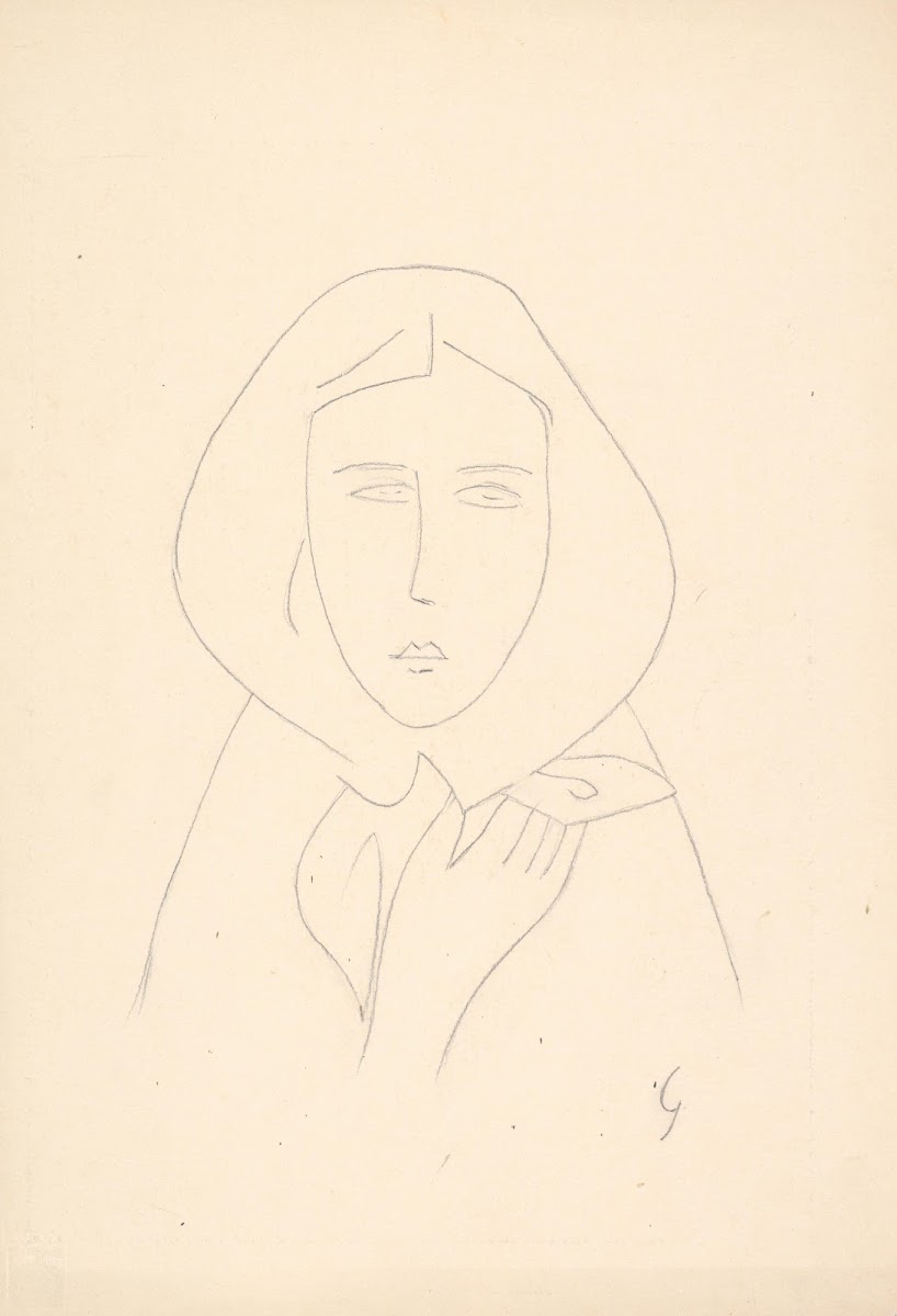 Žena v šatke 1936