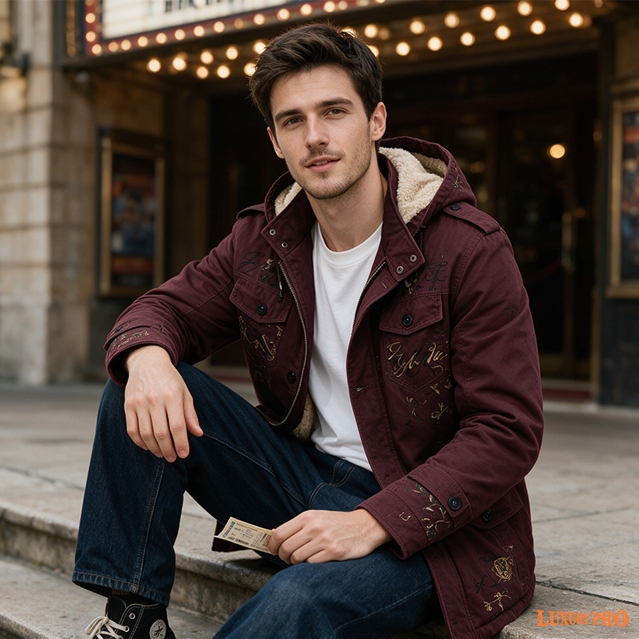 2D Longline Fleece Jacket