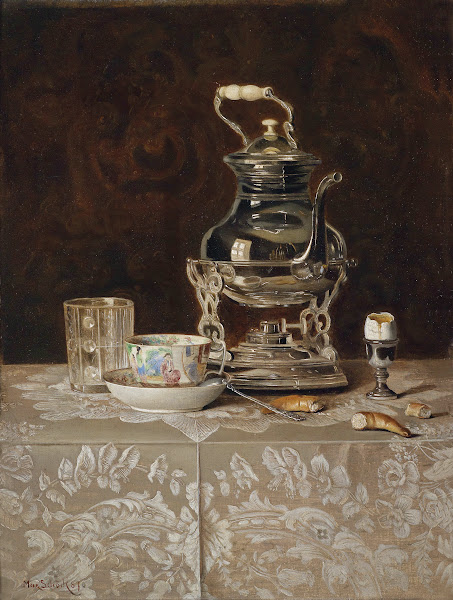 Stillleben Mit Samovar