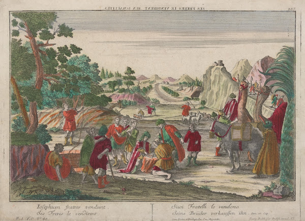 His Brothers sold him to the Ishmaelites 1750