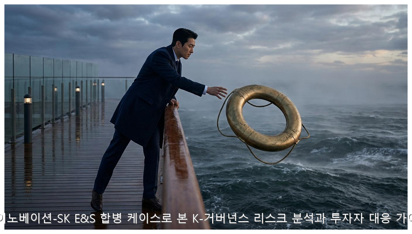 SK이노베이션-SK E&S 합병 케이스로 본 K-거버넌스 리스크 분석과 투자자 대응 가이드 핵심 안내 및 분석 인포그래픽 (4)