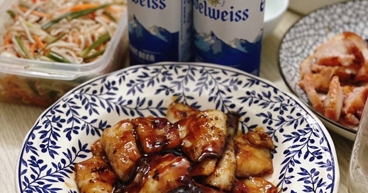Phi lê cá lóc sốt teriyaki