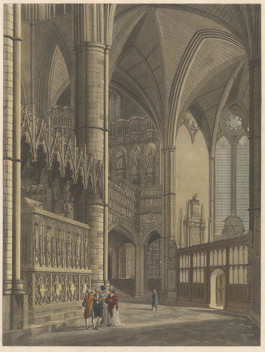 Part of the Sachristary Leading to the Chapel of Henry VII 1793