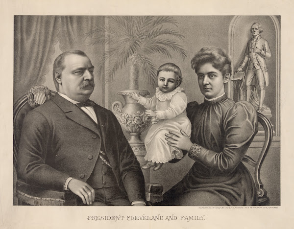 President Grover Cleveland and family 1893