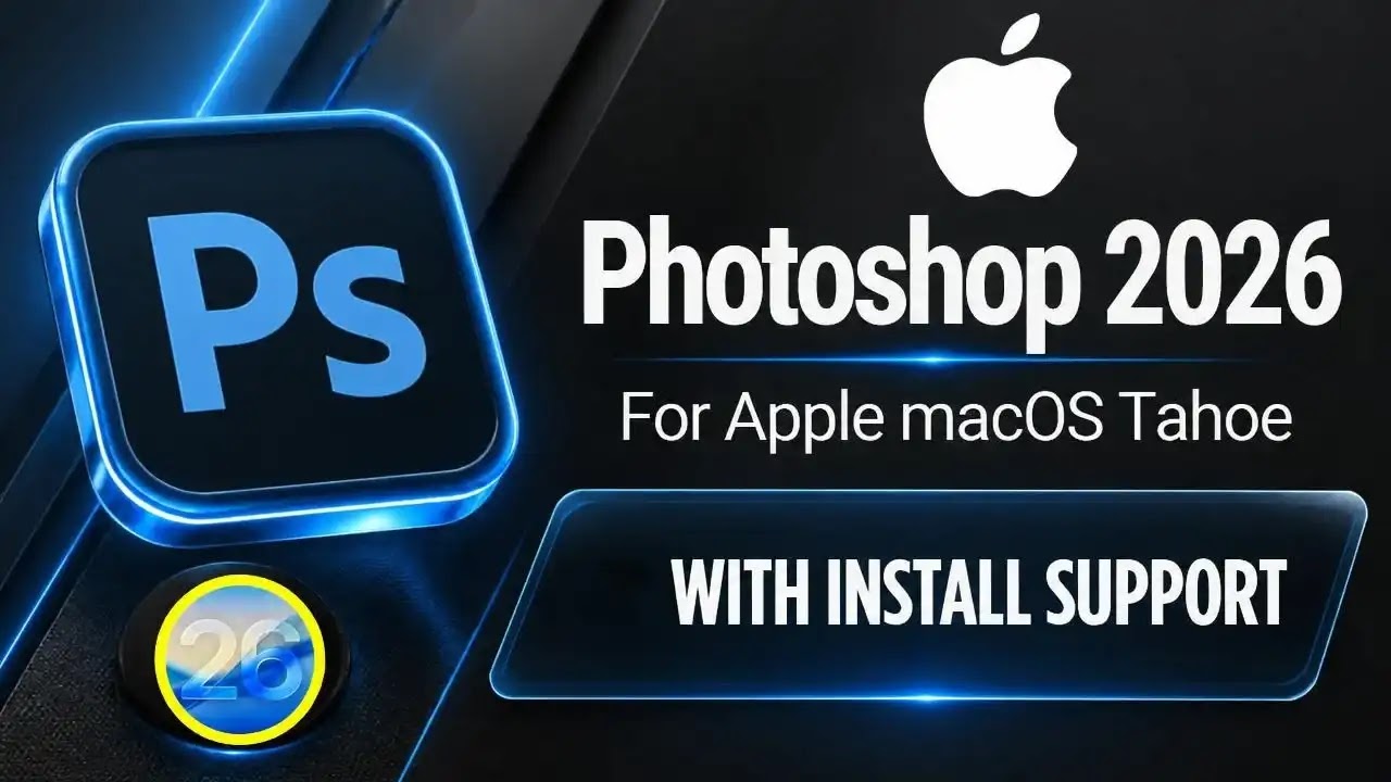 Adobe Photoshop 2026 for Mac Download & Install | macOS Tahoe app thumbnail