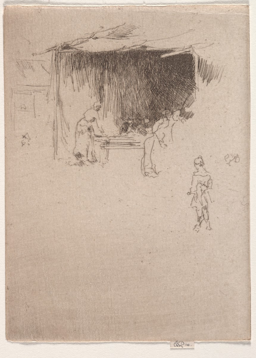 Booth at a Fair 1886