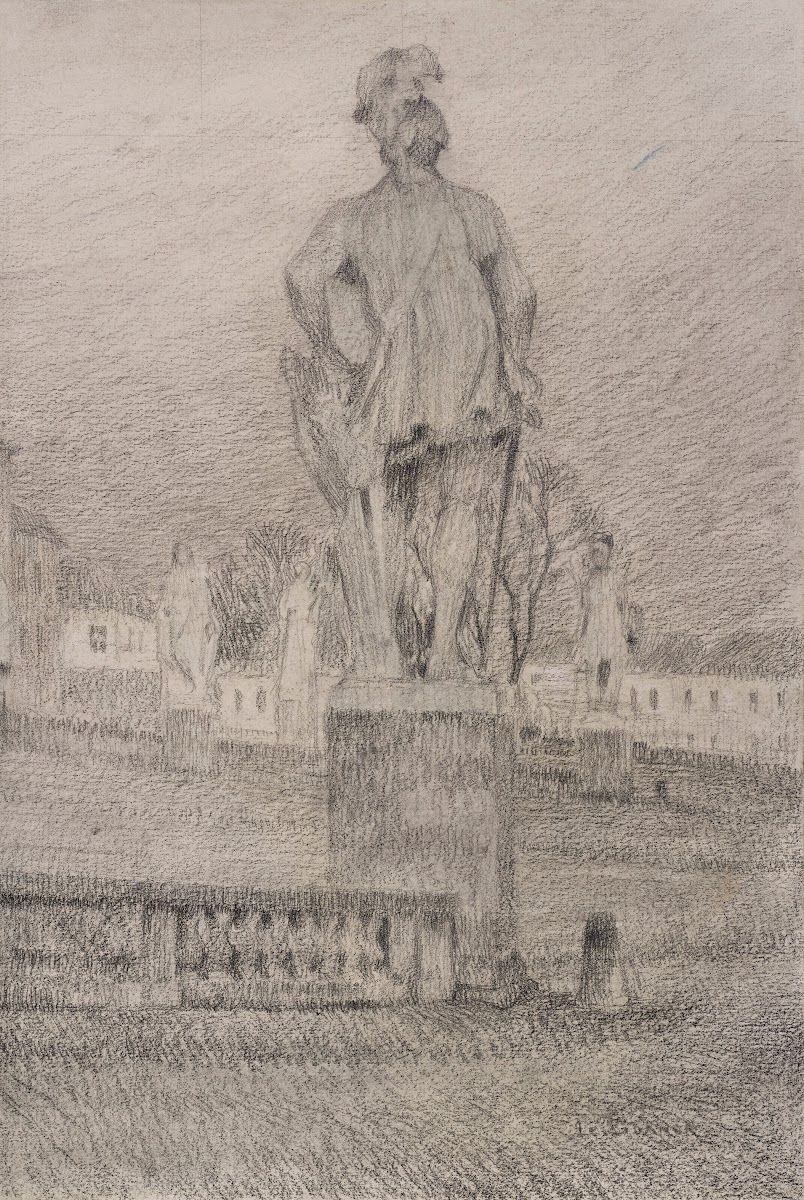 La cour dhonneur La statue de Du Guesclin Versailles 1903