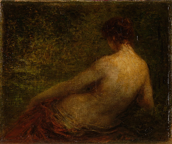 Femme nue de dos