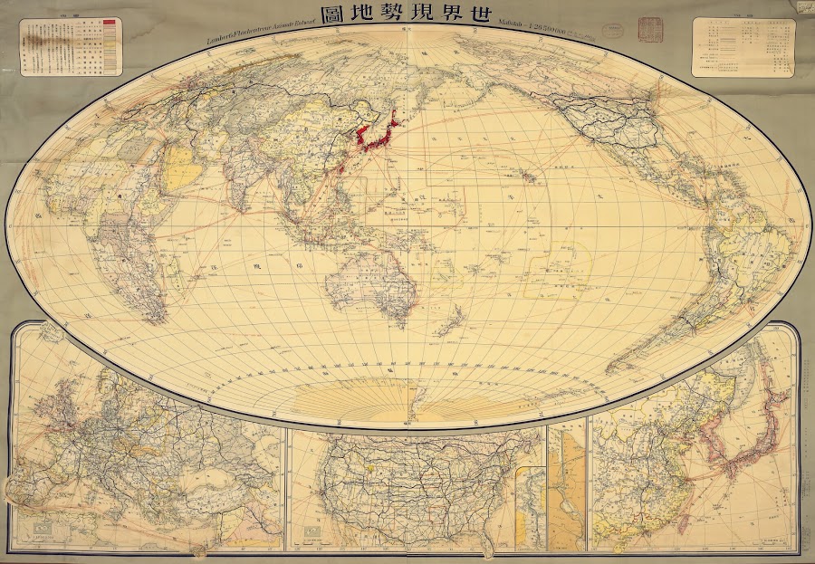 1928_世界現勢地図