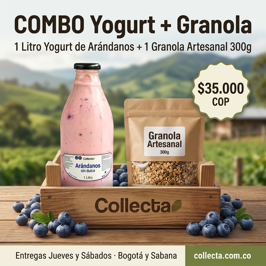 Comprar Combo yogurt + granola orgánico