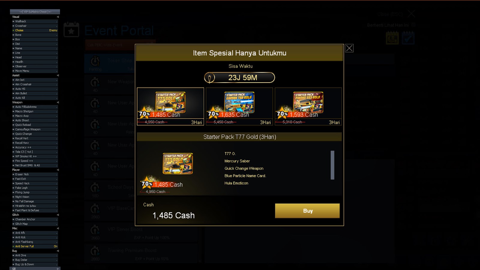 Sumatra Cheat Preview 4