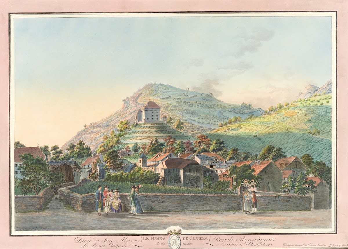 Le Hameau de Clarens du côté du Lac