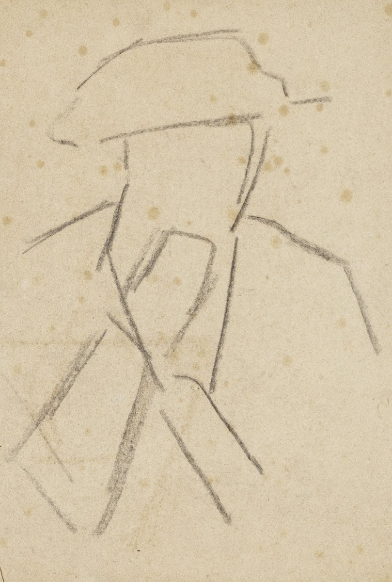 Femme au chapeau 1914