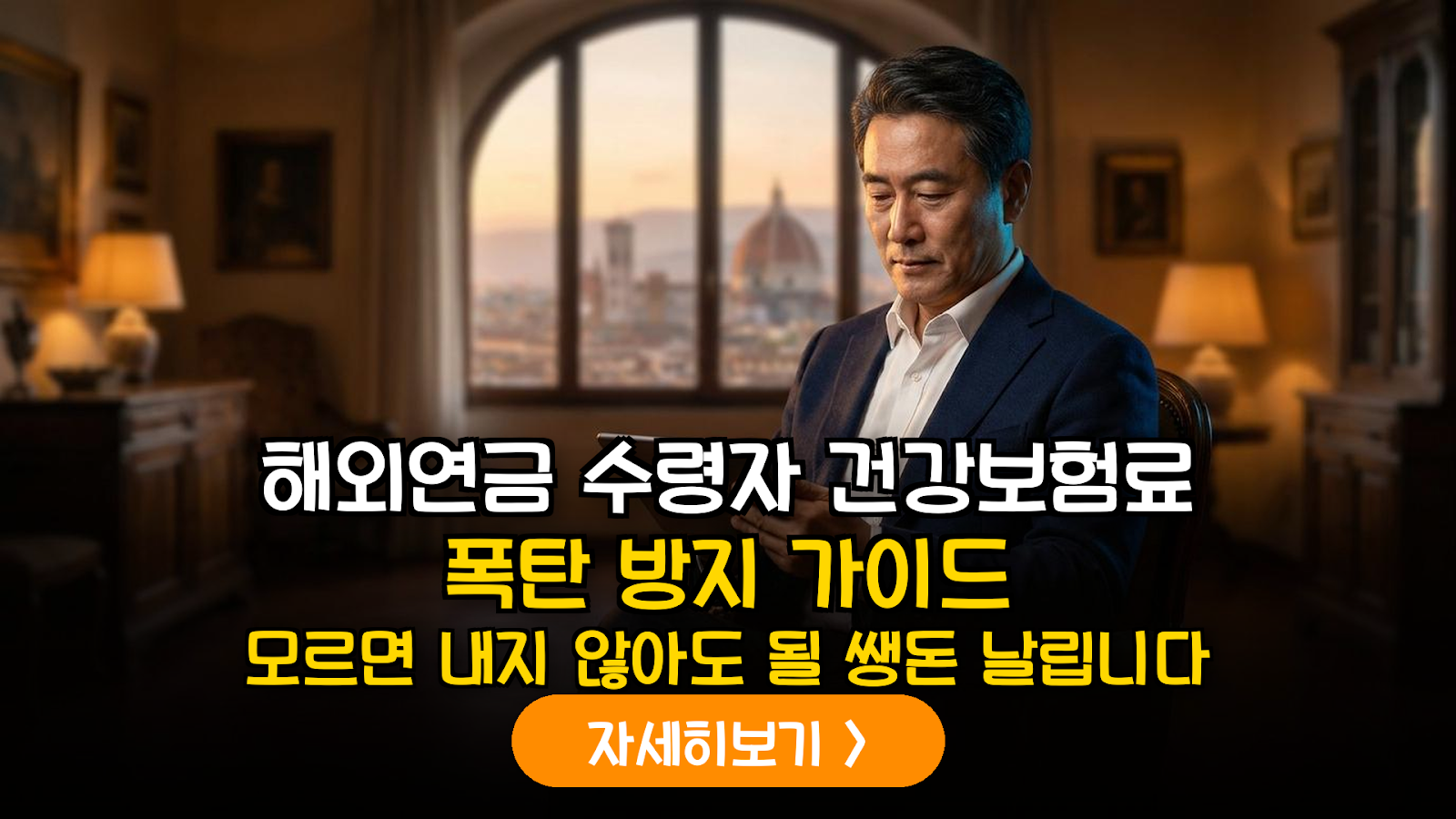 은퇴 후 해외 연금 수령 시 건보료 부과 기준 및 신고 가이드