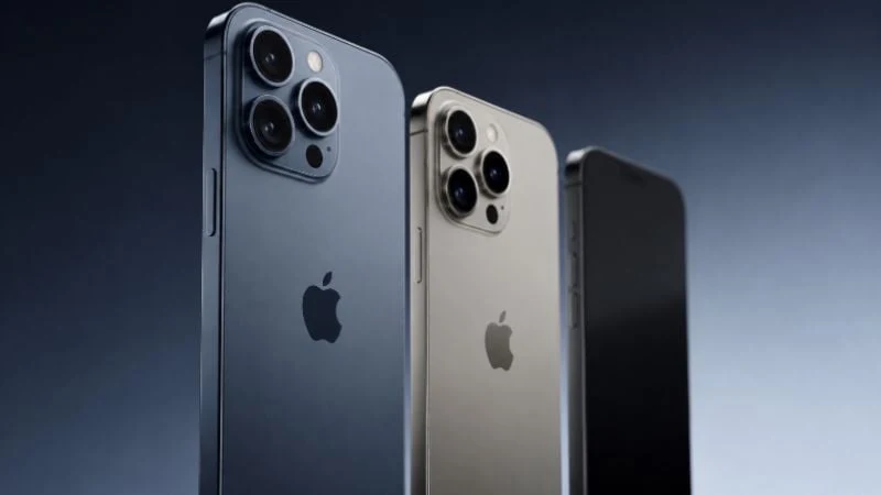 Ilustrasi peluncuran produk Apple iPhone seri terbaru.