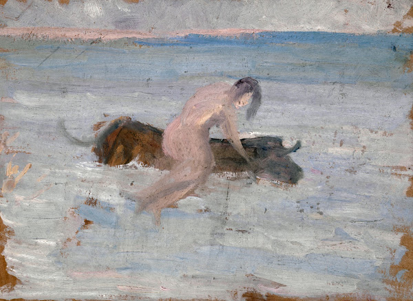 Europa auf dem schwimmenden Stier