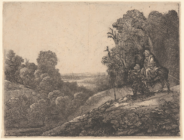 The Flight into Egypt ca 1653